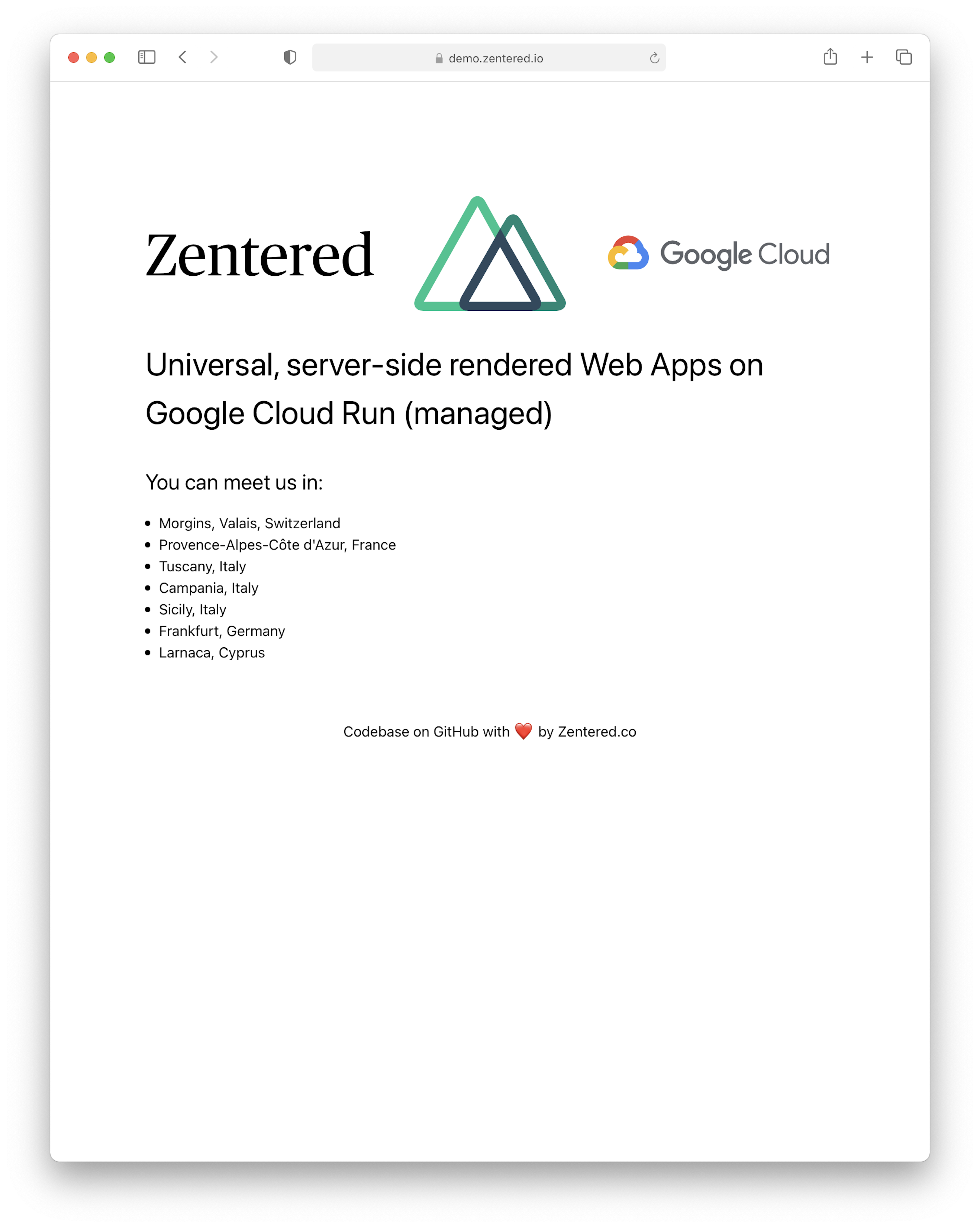 successful page load
