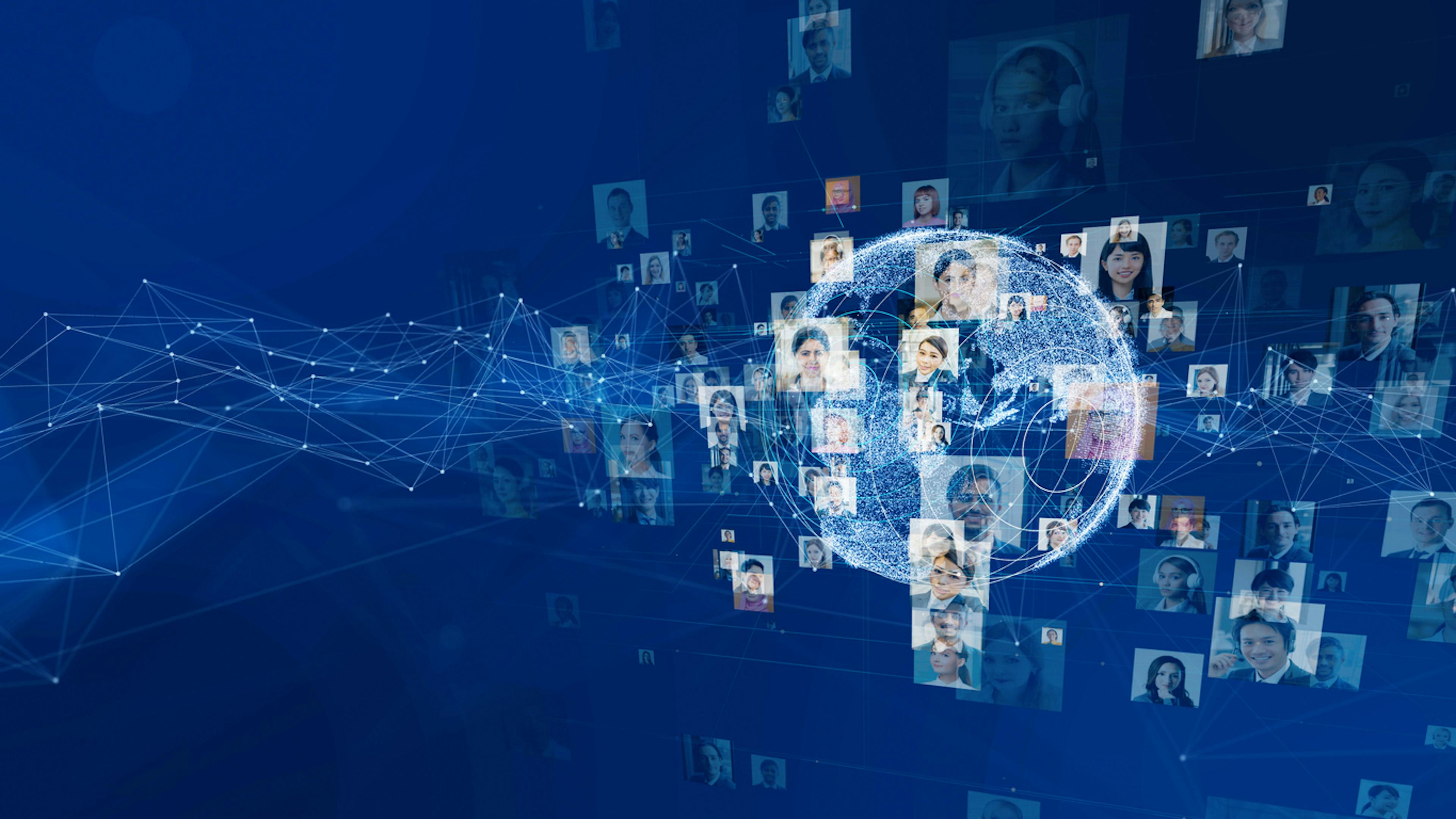 global communication concept artwork